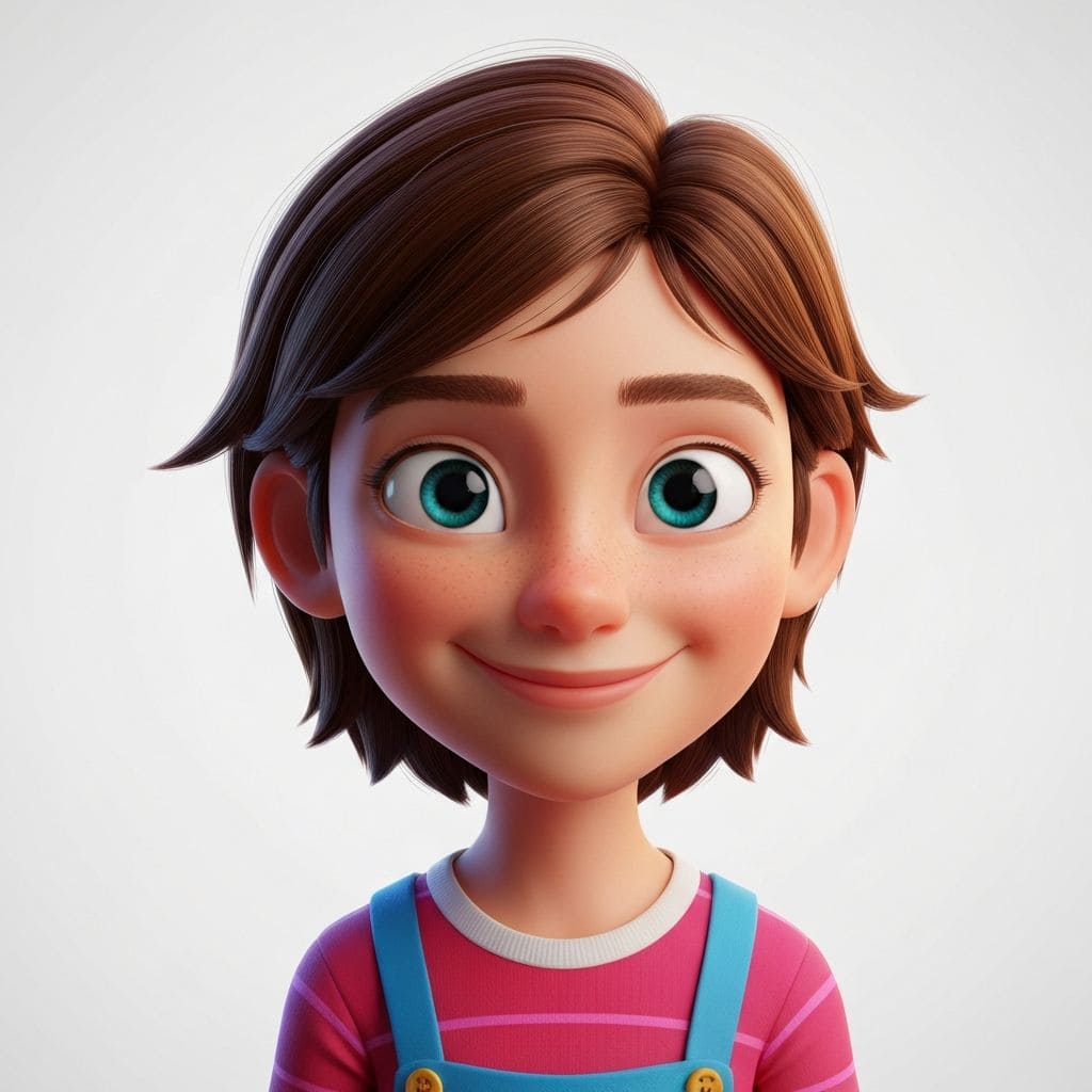 AI Cartoonify feature transforming a photo into a 3D cartoon character using Photo to Sketch